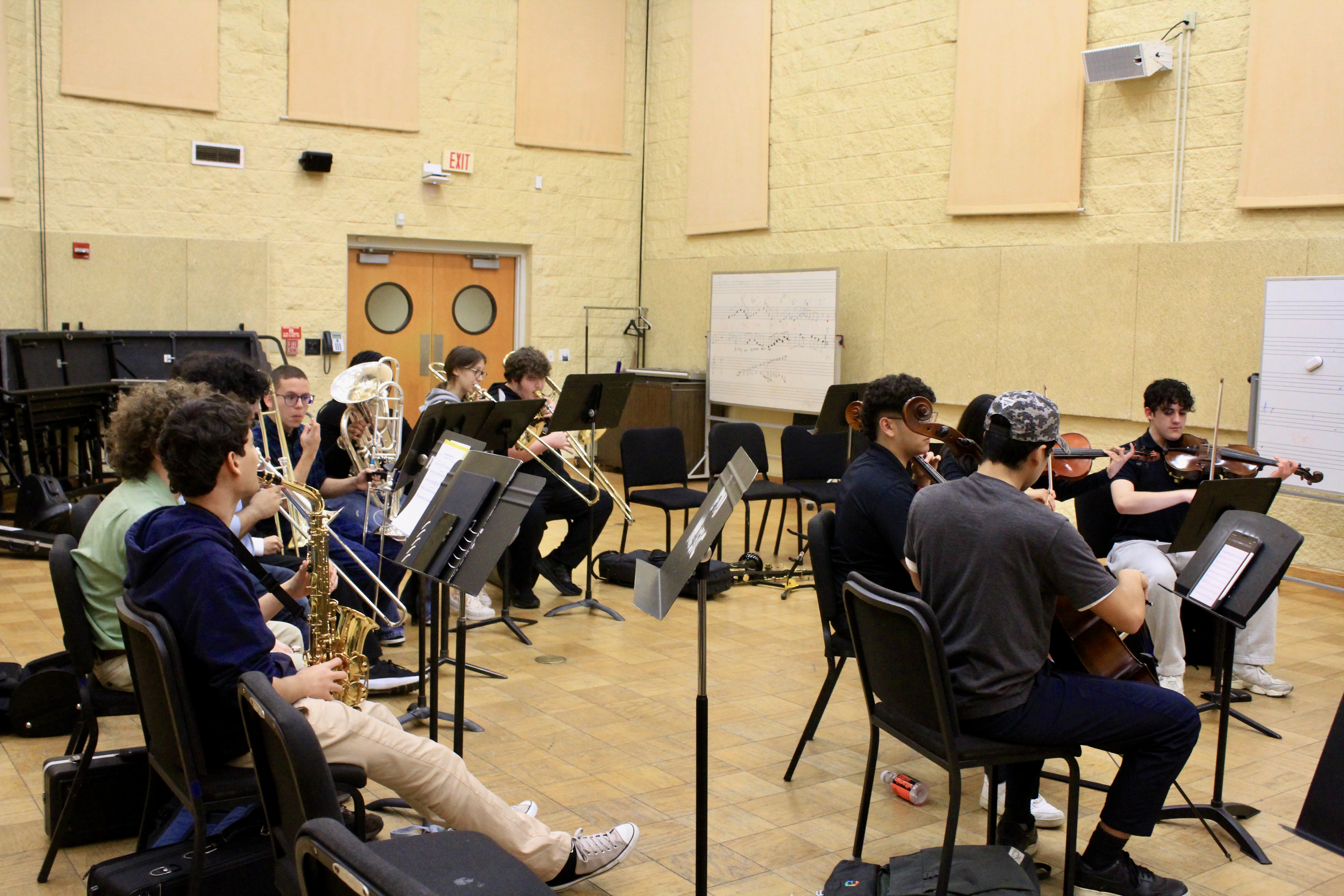 MUSICORE musicians rehearsing together